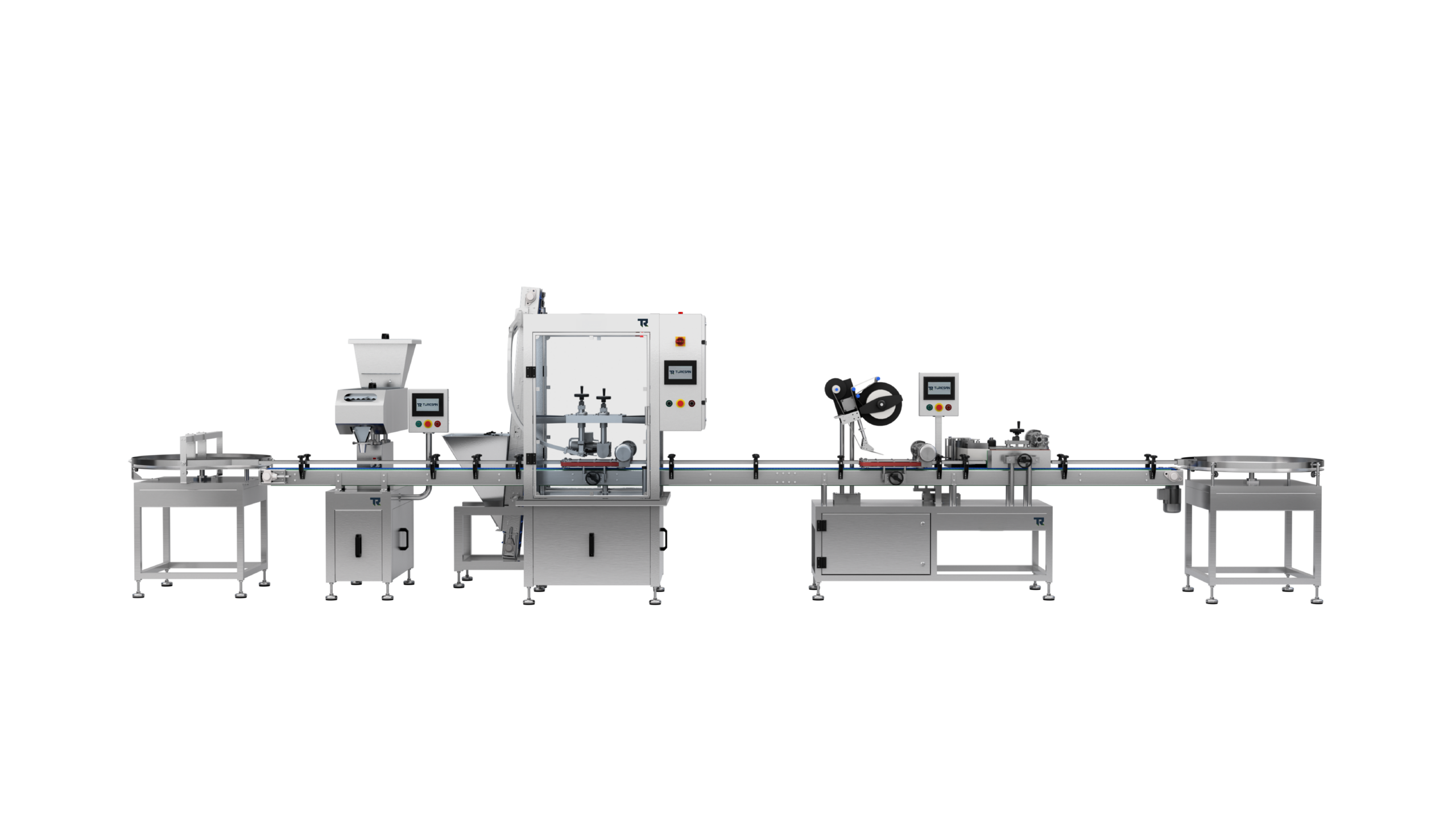 Konveyörlü Sistem Lineer Tablet Sayma Hattı