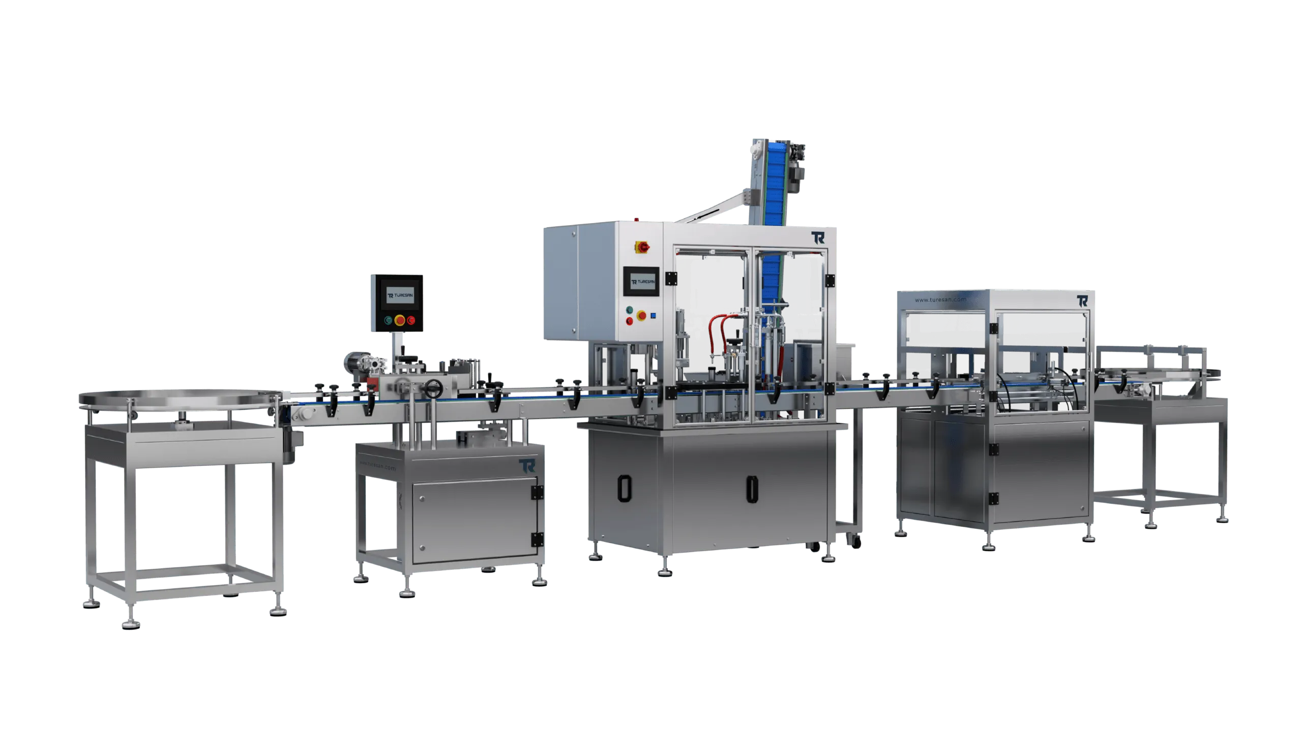 Conveyor System Rotary Liquid Filling Line – görsel 12