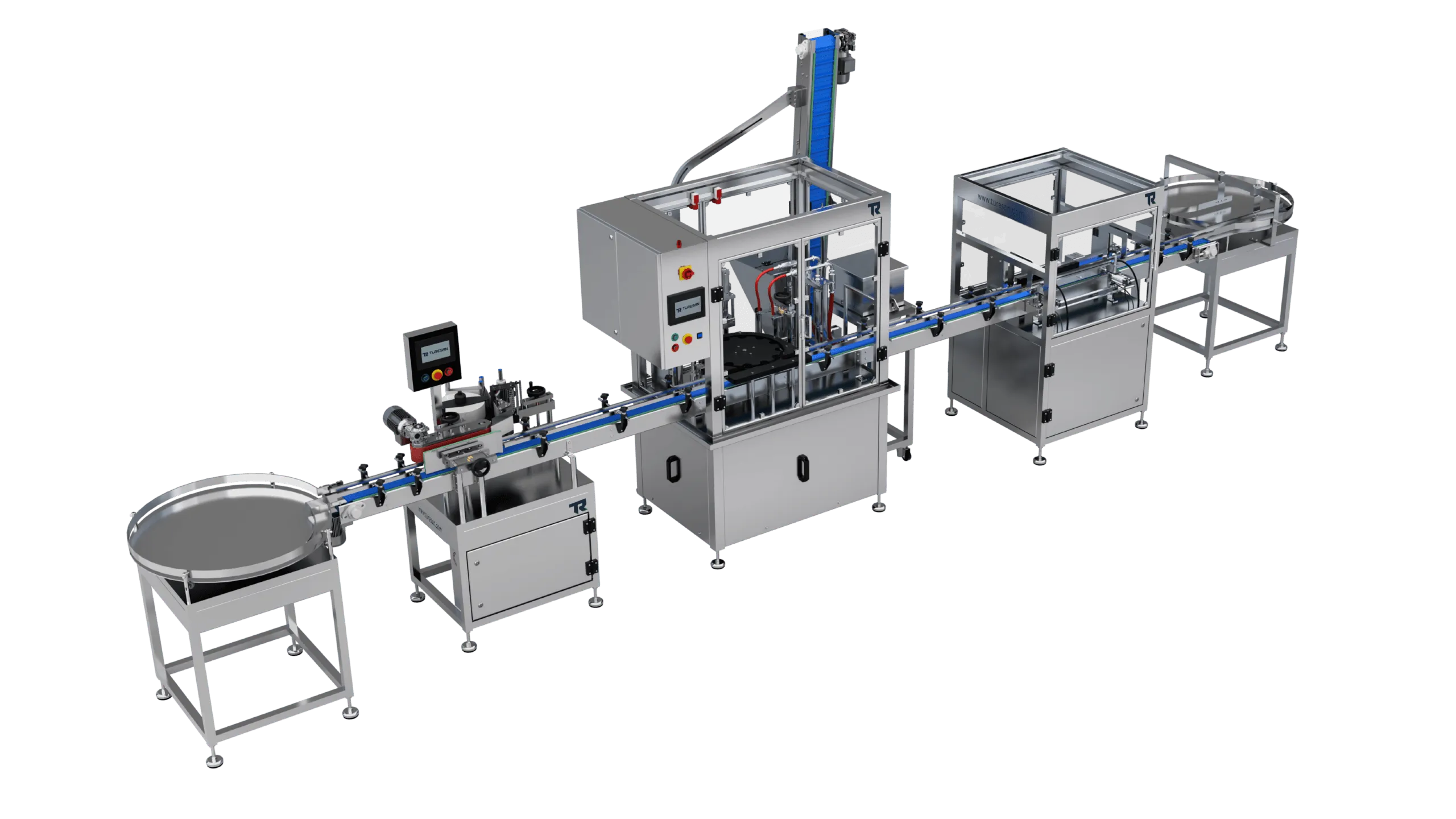 Conveyor System Rotary Liquid Filling Line – görsel 13
