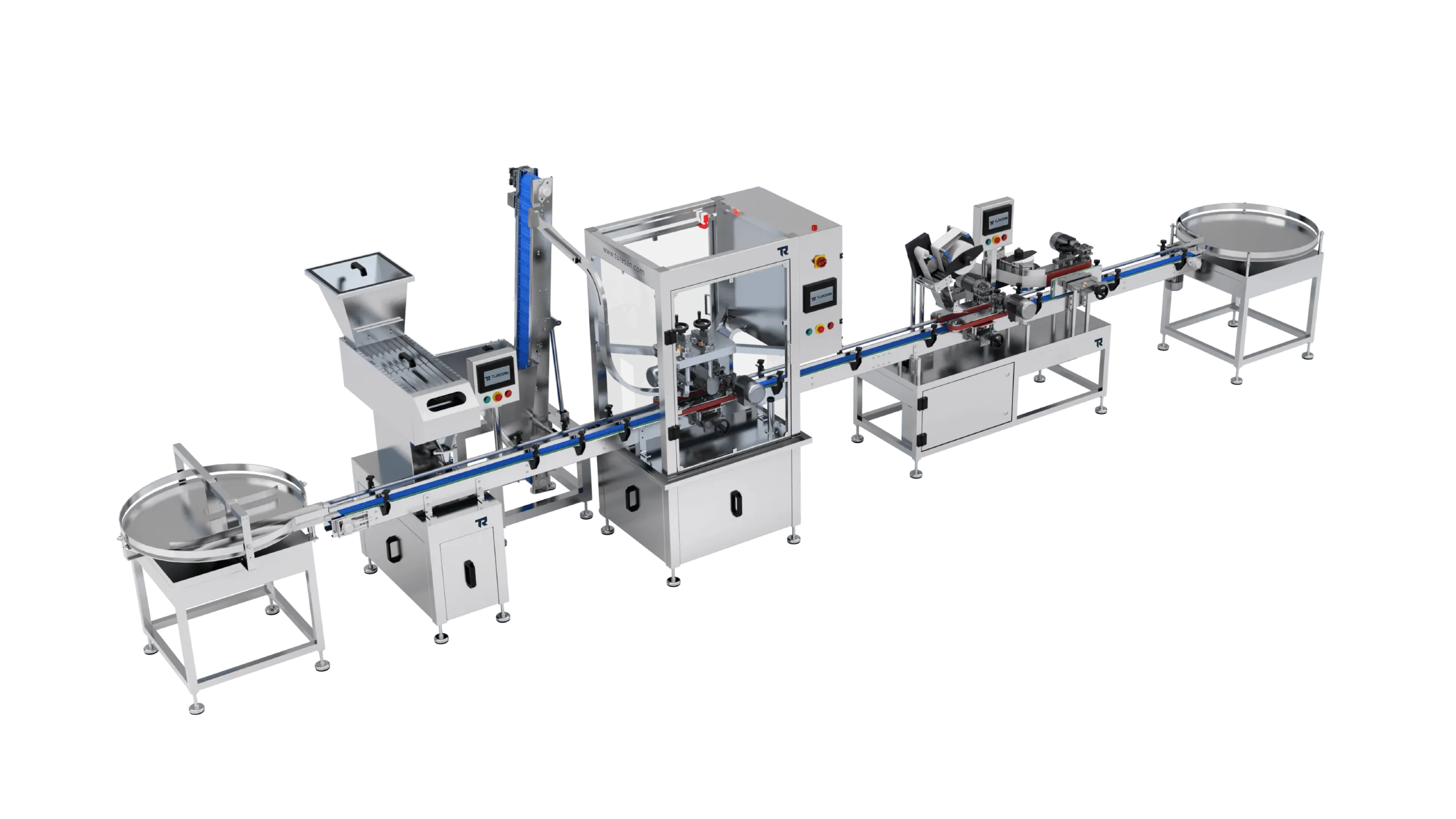 Conveyor System Linear Tablet Counting Line – görsel 12