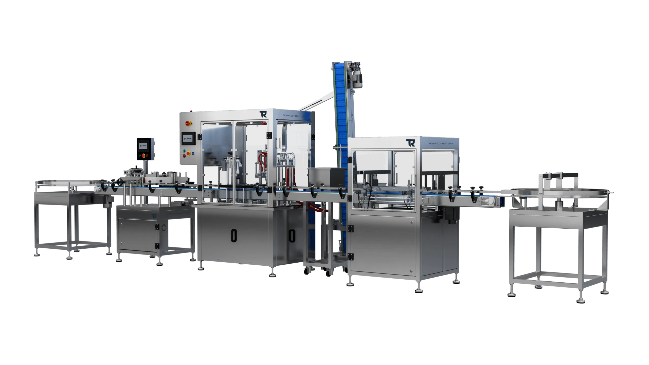 Conveyor System Rotary Liquid Filling Line – görsel 11