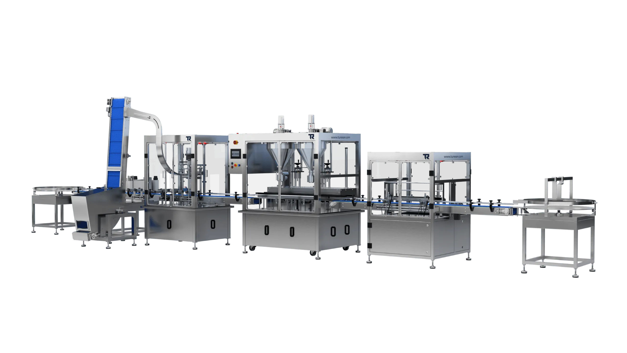 Conveyor System Linear Powder Filling Line – görsel 11