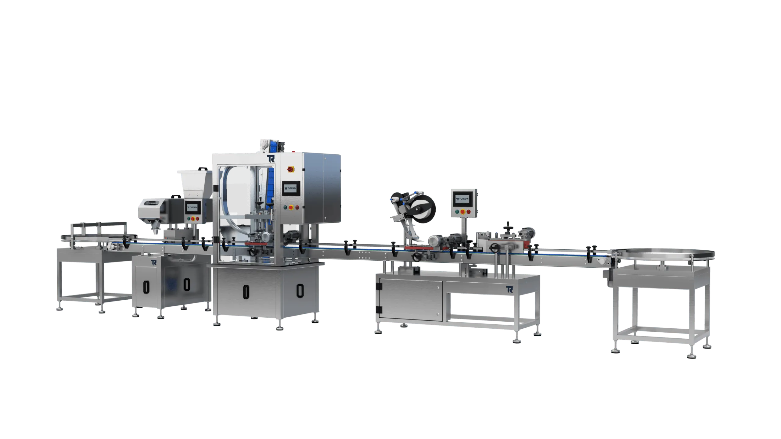 Conveyor System Linear Tablet Counting Line – görsel 11