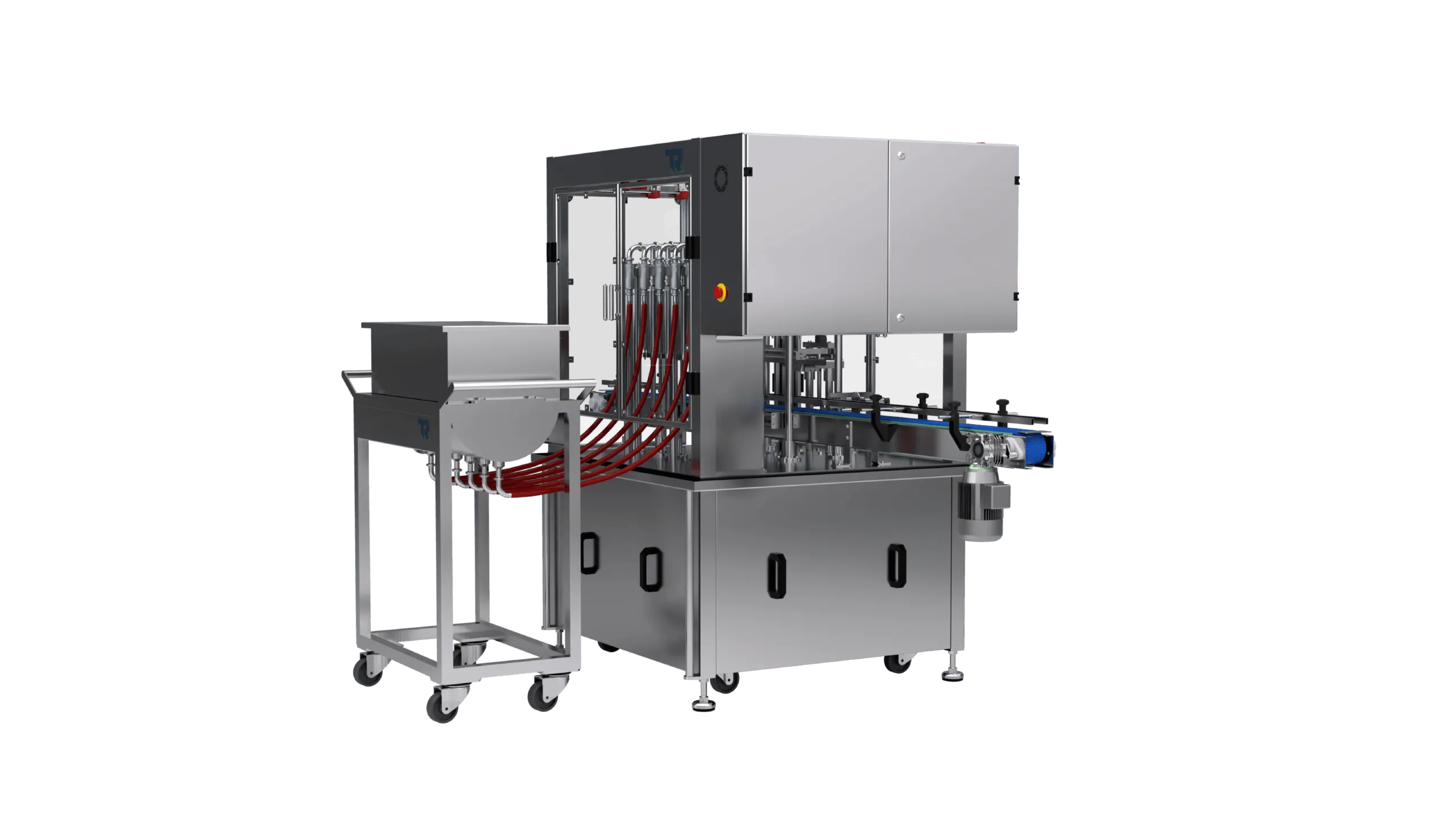Conveyor System Linear Liquid Filling Machine – görsel 11