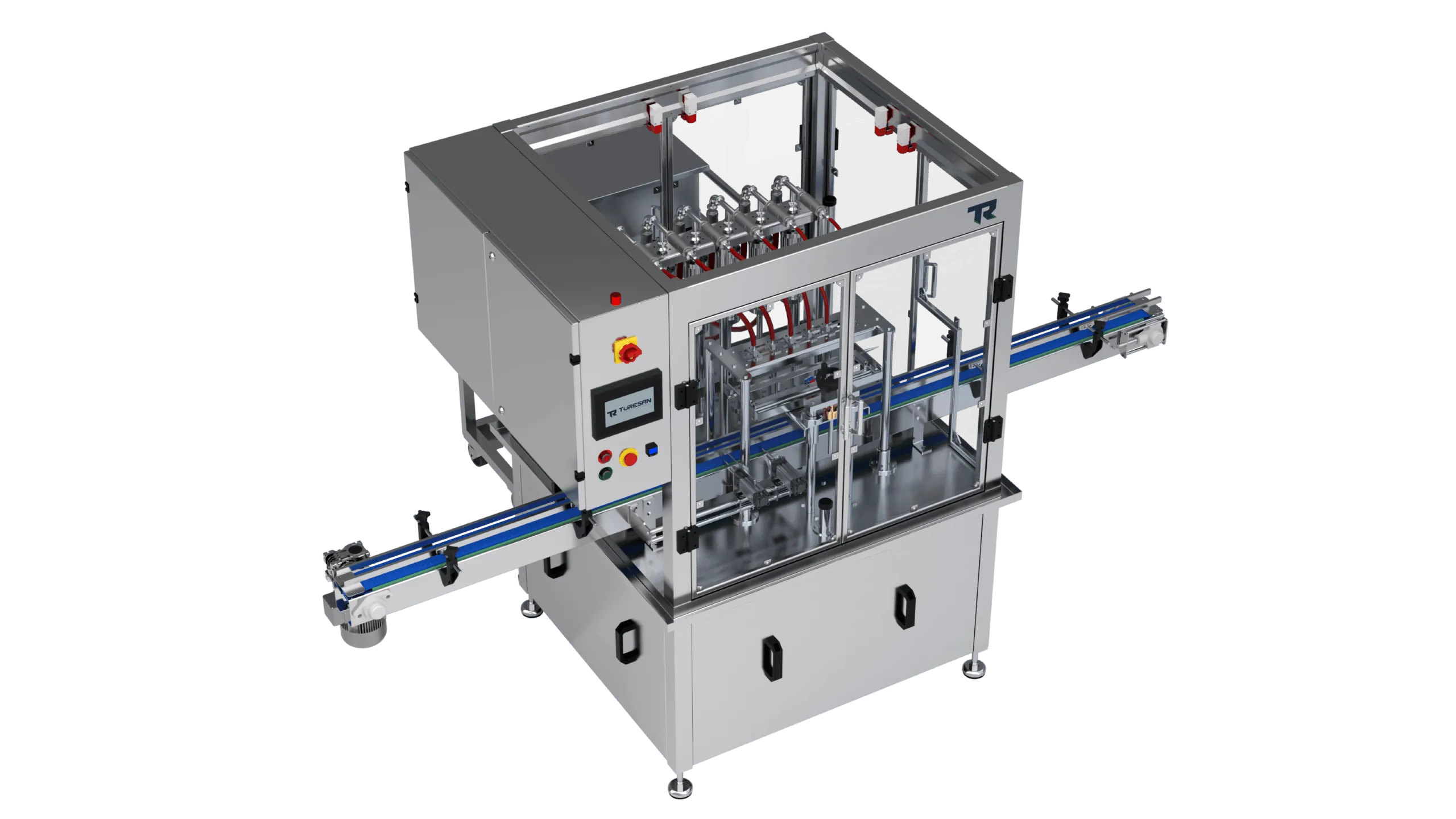 Conveyor System Linear Liquid Filling Machine – görsel 12