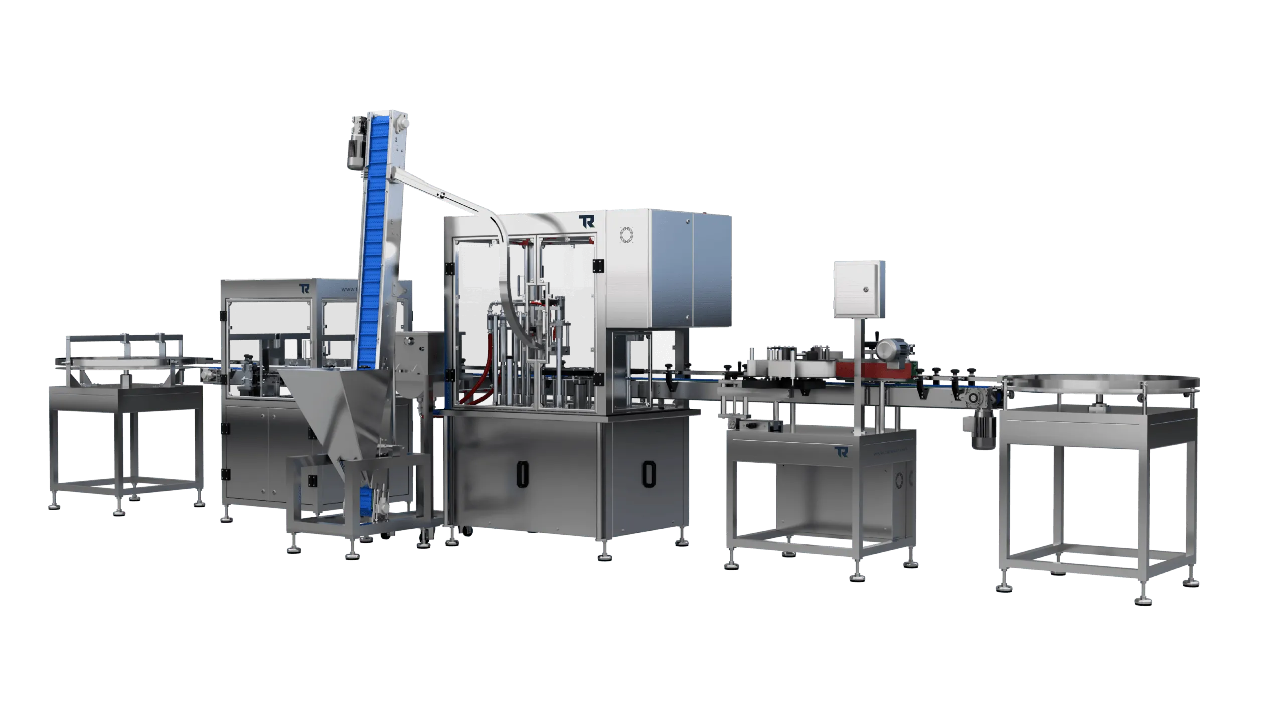 Conveyor System Rotary Liquid Filling Line – görsel 10