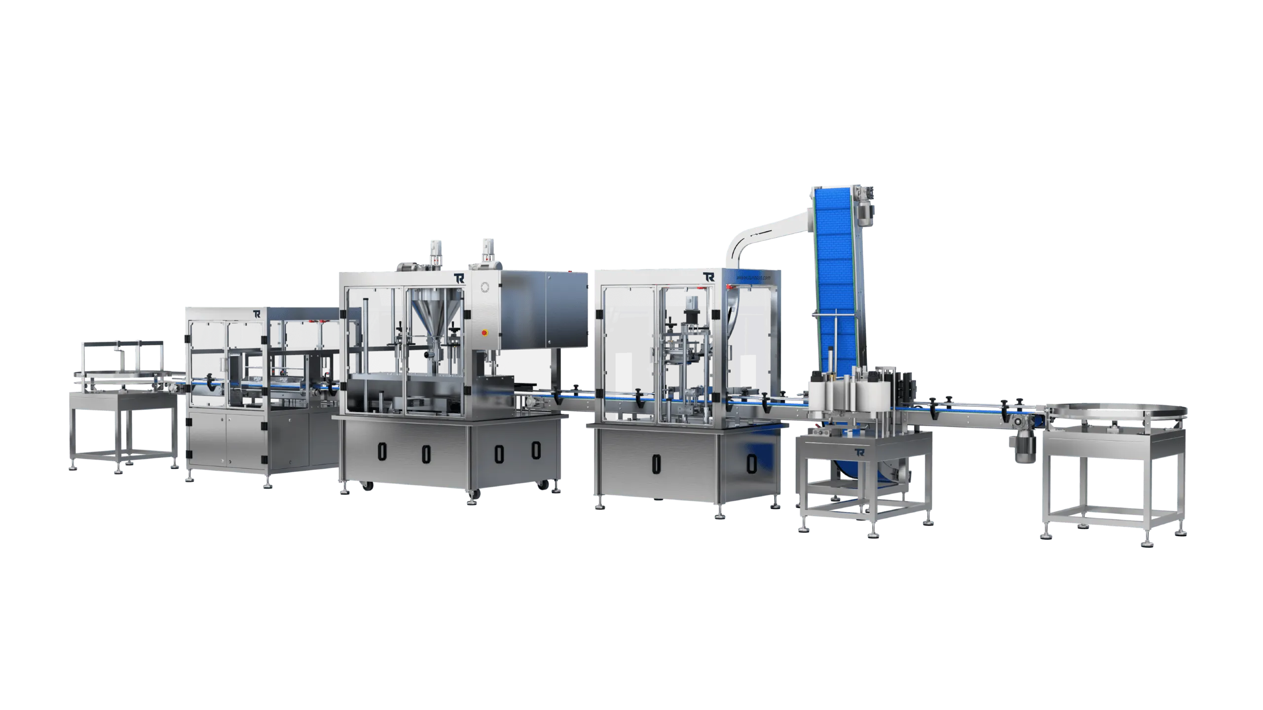 Conveyor System Linear Powder Filling Line – görsel 12
