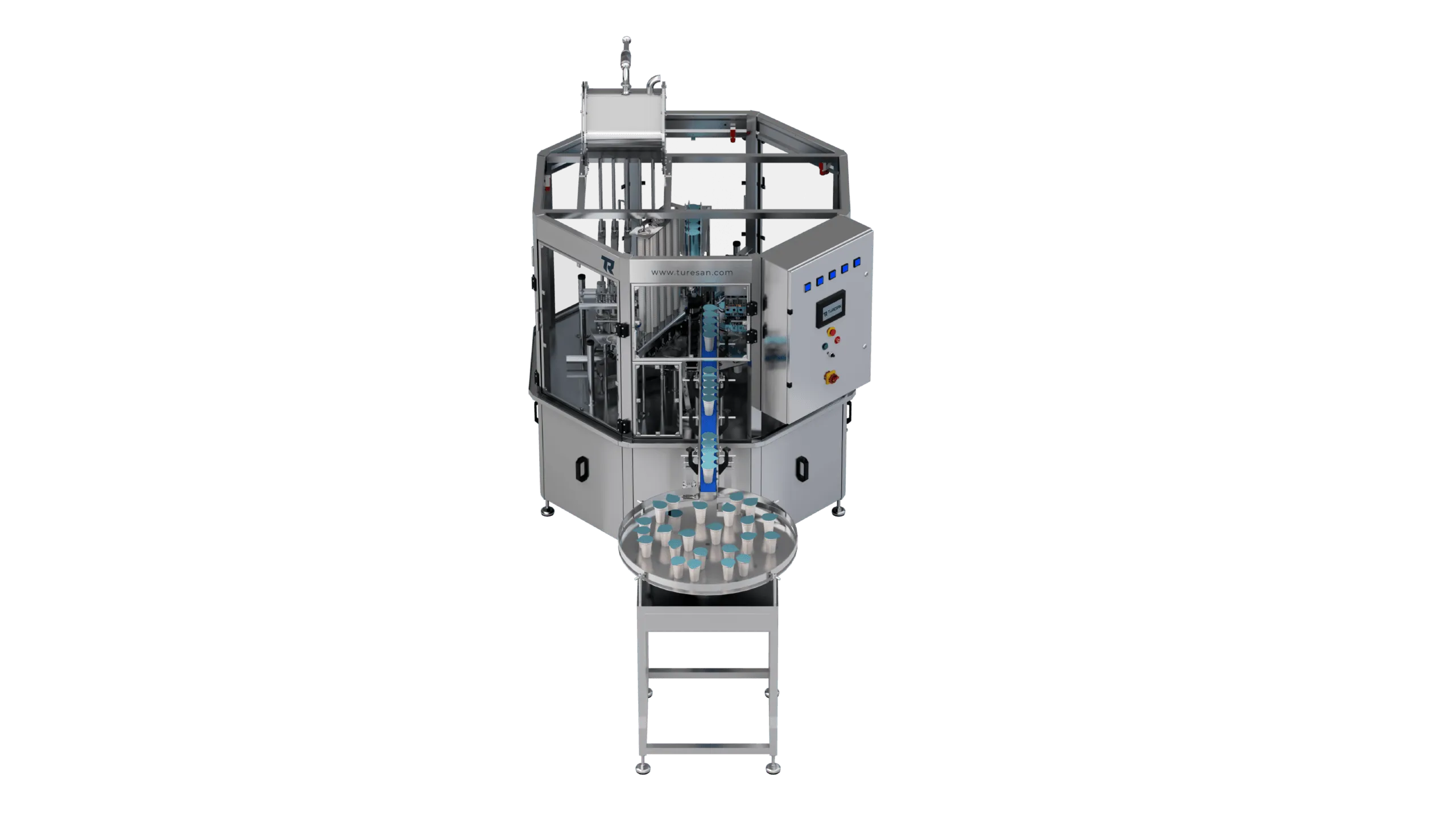 Rotary System Filling And Closing Machine – görsel 12