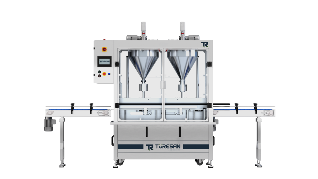 Konveyörlü Sistem Toz Dolum Makinesi