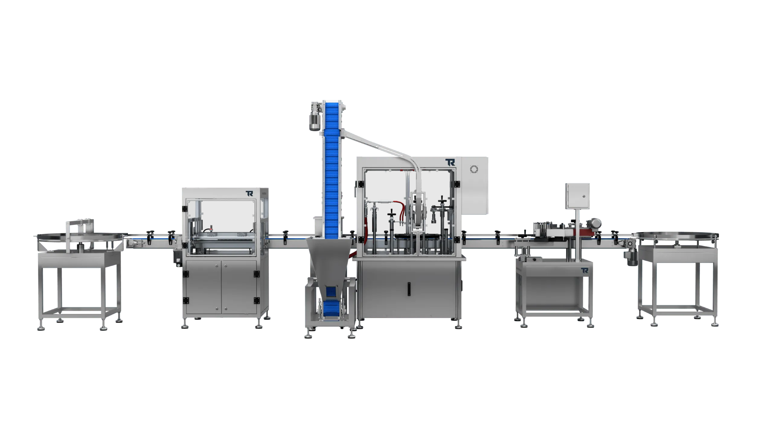 Conveyor System Rotary Liquid Filling Line – görsel 9