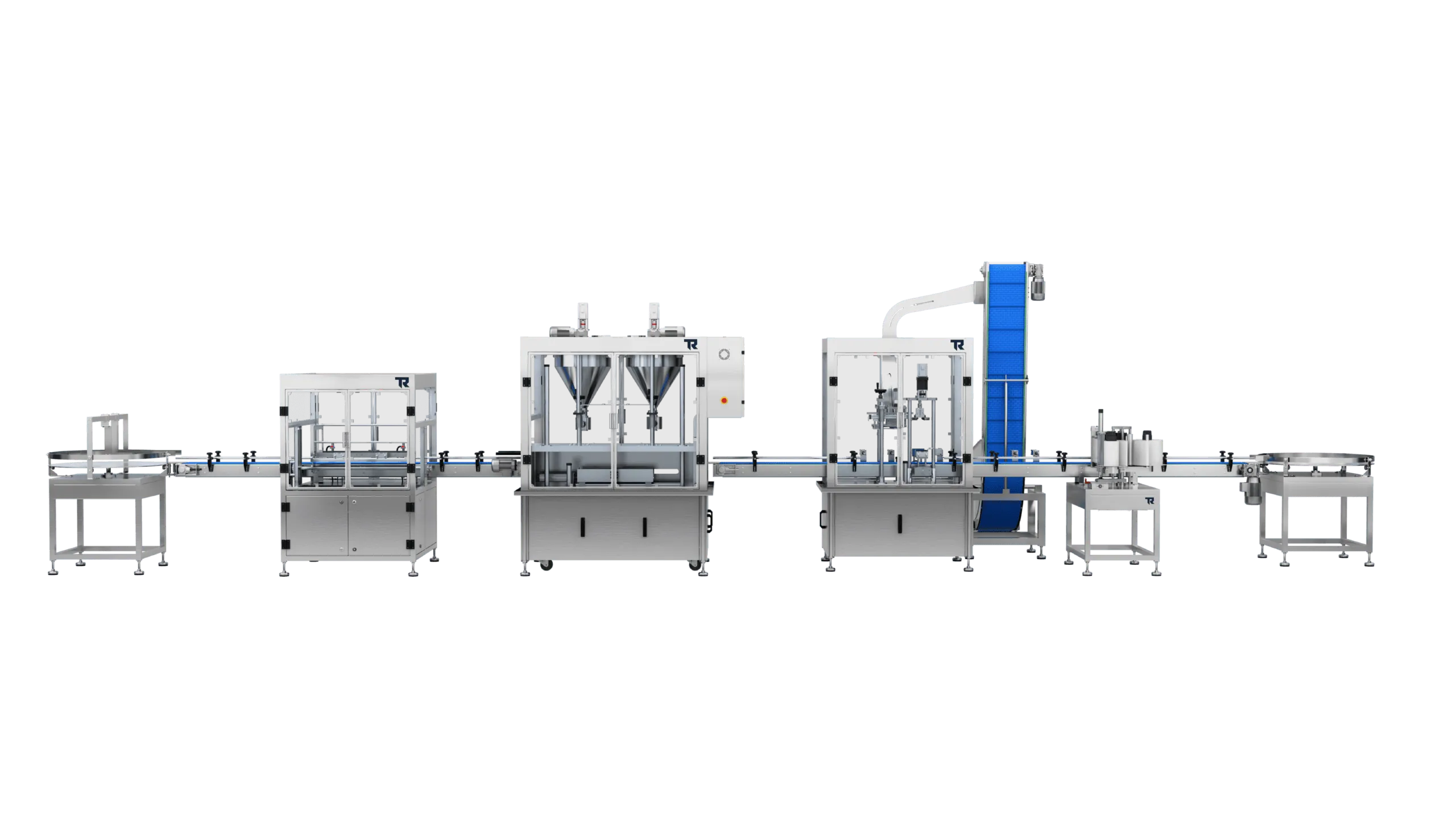Conveyor System Linear Powder Filling Line – görsel 8