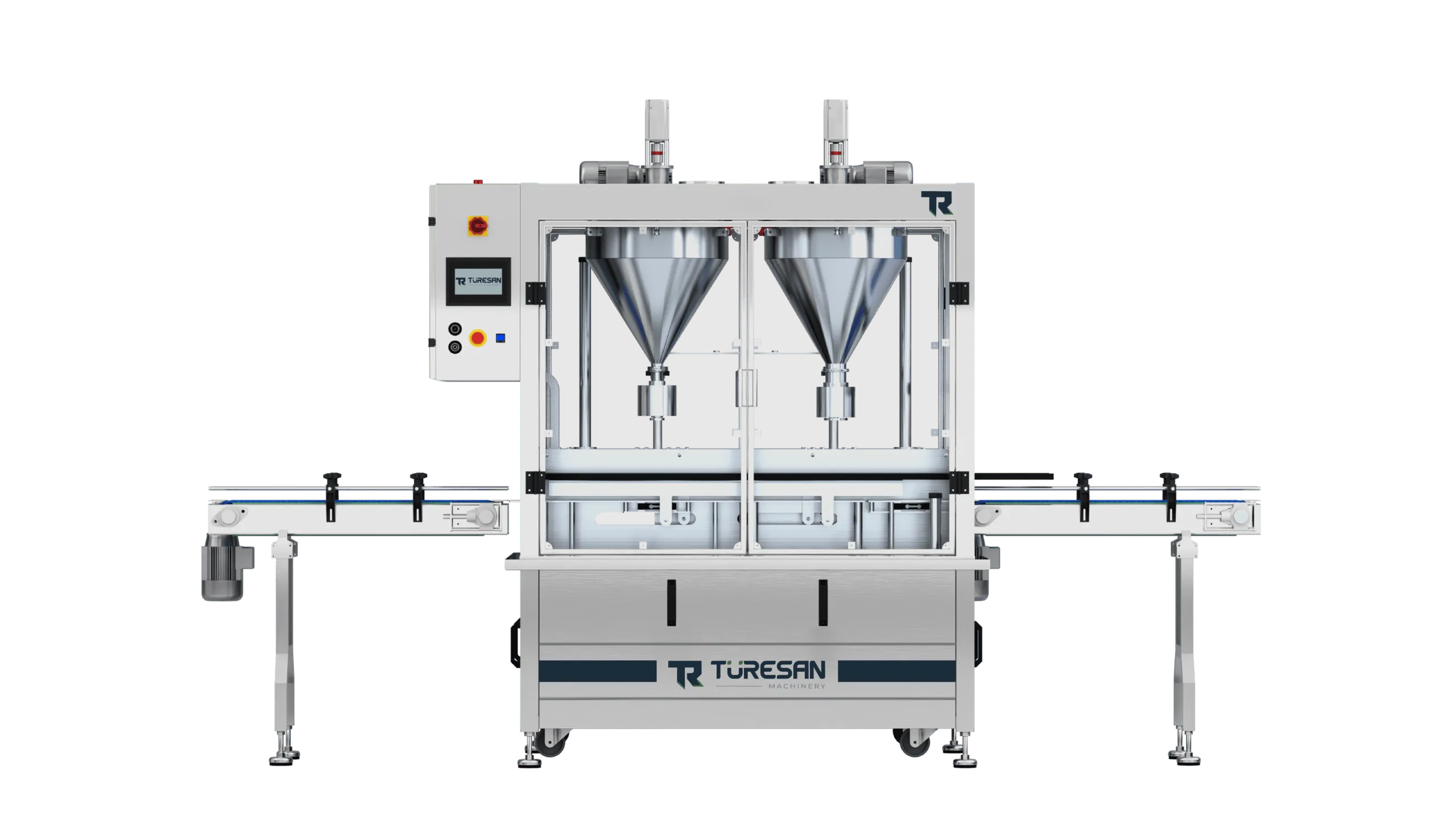 Conveyor System Linear Powder Filling Machine