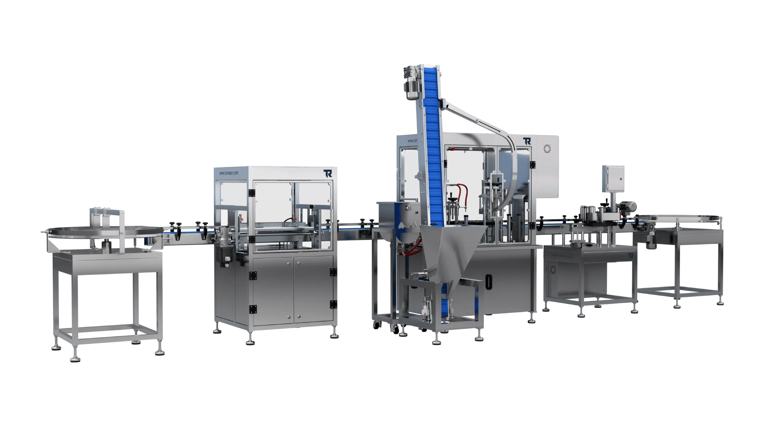 Conveyor System Rotary Liquid Filling Line – görsel 8