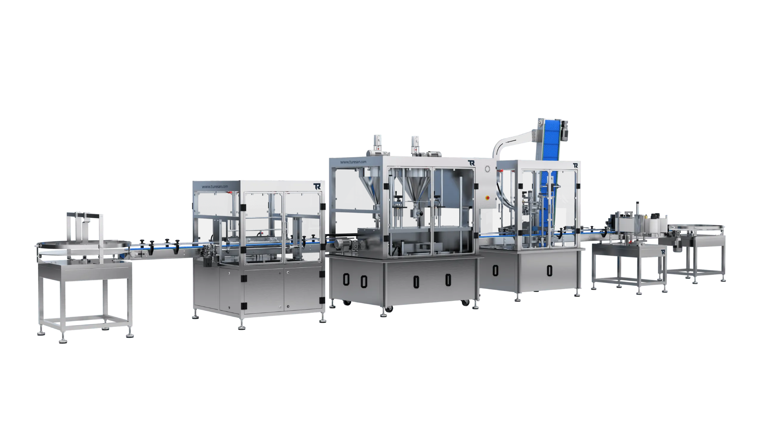 Conveyor System Linear Powder Filling Line – görsel 13