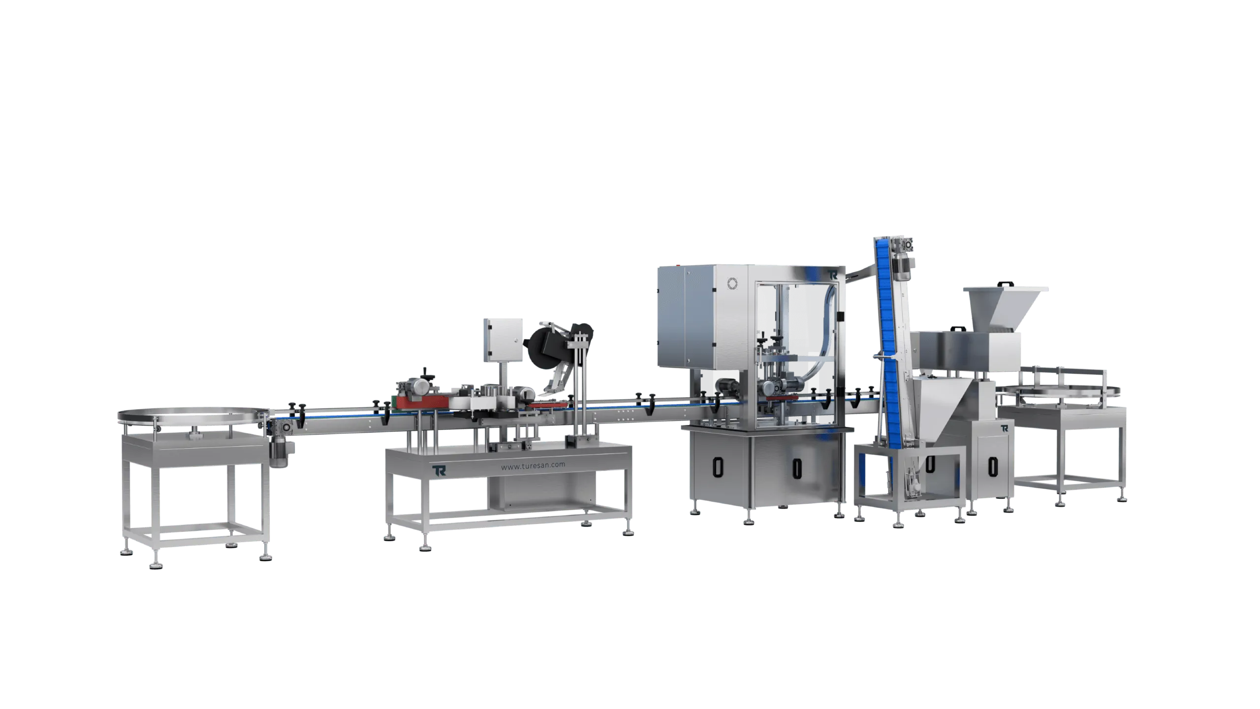 Conveyor System Linear Tablet Counting Line – görsel 8