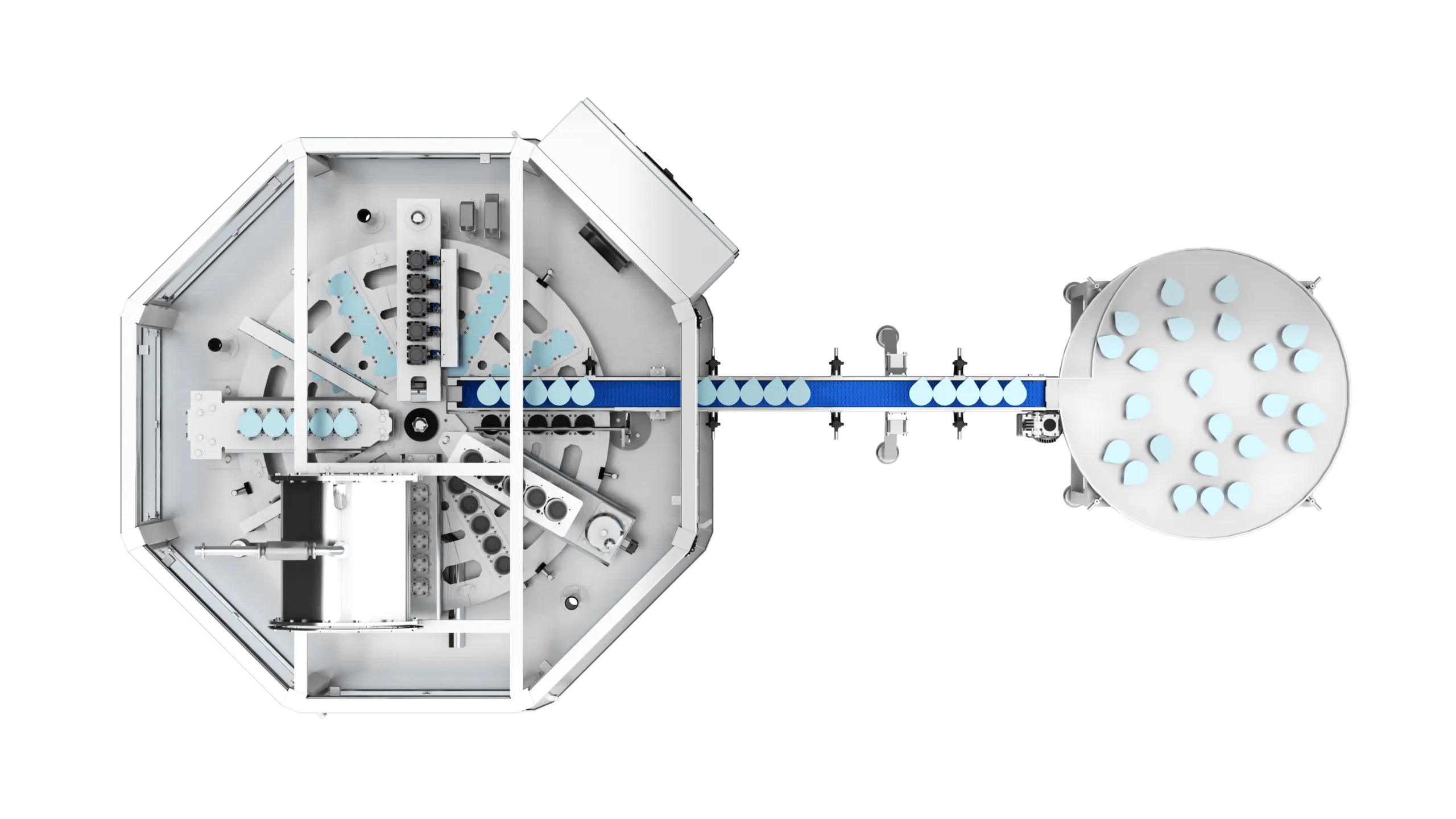 Rotary System Filling And Closing Machine – görsel 13