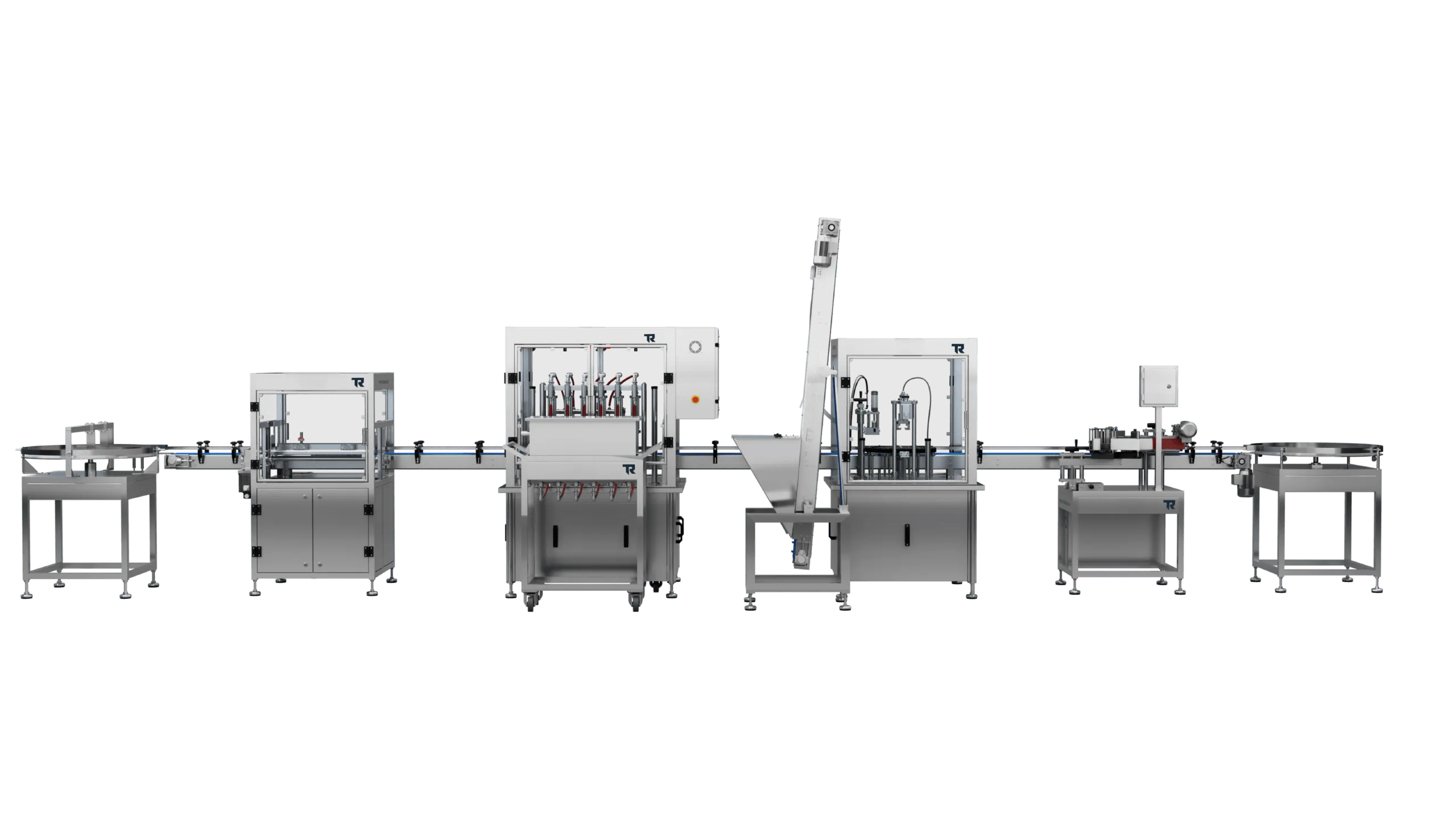 Conveyor System Linear Liquid Filling Line – görsel 13